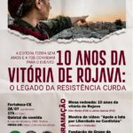 Celebração em Fortaleza dos 10 Anos da Vitória de Rojava: O Legado da Resistência Curda!
