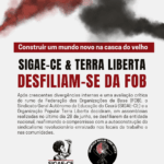 SIGAE-CE & TERRA LIBERTA DESFILIAM-SE DA FOB